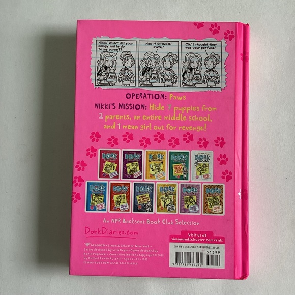 4 /💲20 🤑 Dork Diaries hardcover book - Picture 2 of 4